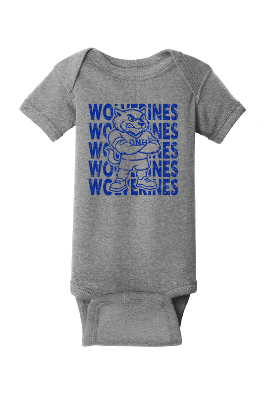 Onesee - Wolverine + Script Blue Logo - RS4400