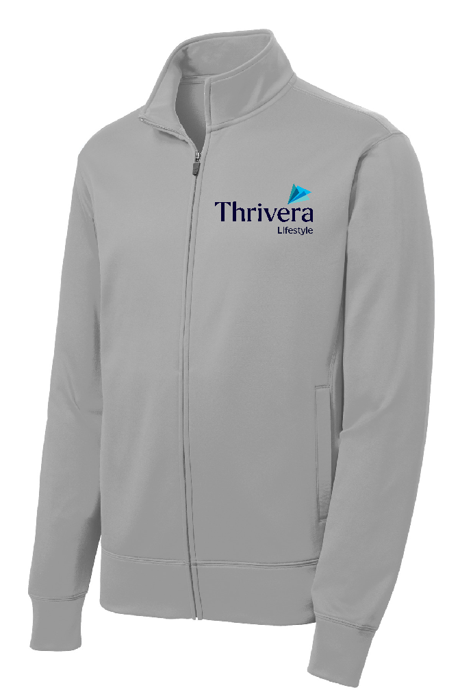 Thrivera Store - Men's Full Zip - Dark Logo - ST241