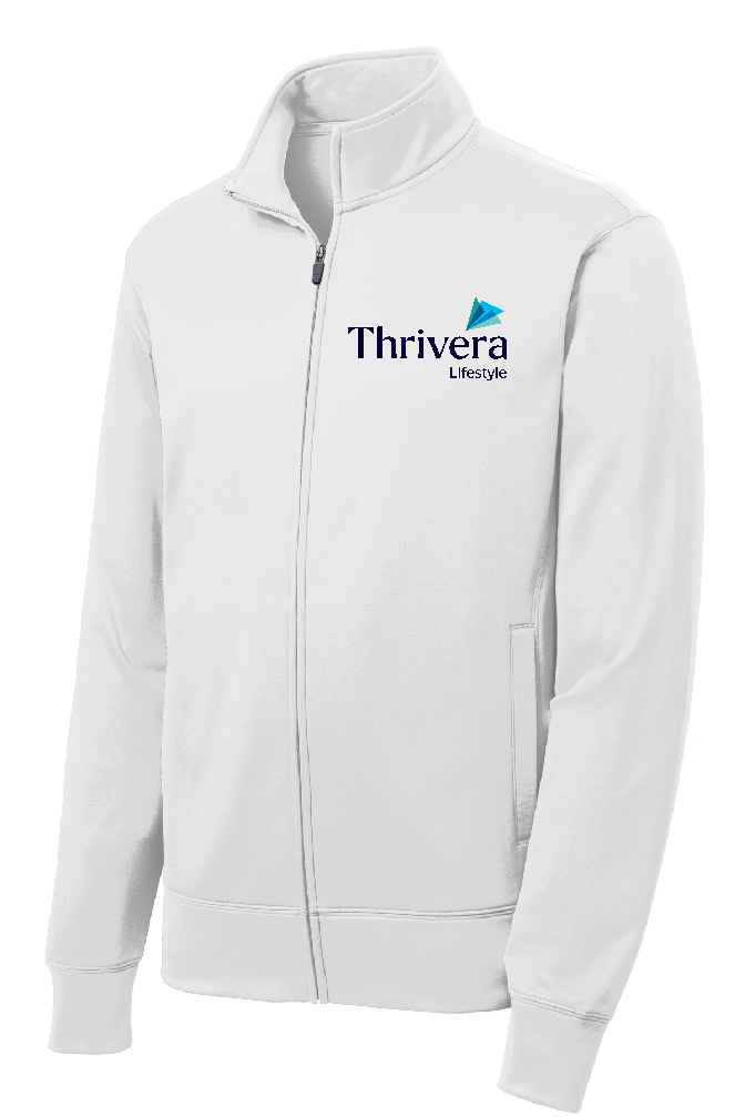 Thrivera Store - Men's Full Zip - Dark Logo - ST241