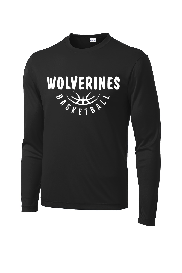 Long Sleeve T-Shirt Sport-Tek - White Logo