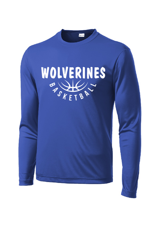 Long Sleeve T-Shirt Sport-Tek - White Logo