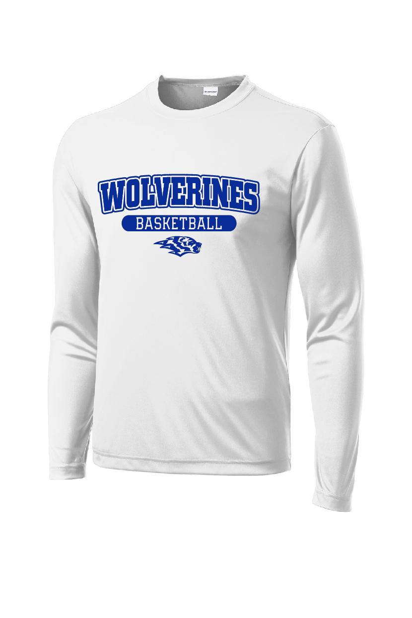 Long Sleeve T-Shirt Sport-Tek - DNH Blue Logo