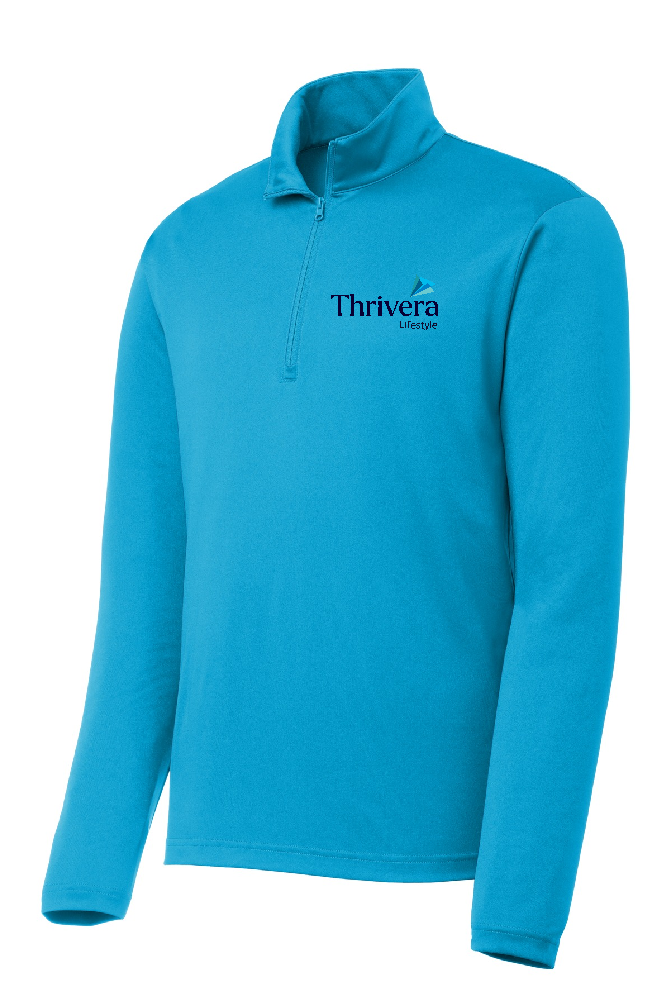 Thrivera Store - Men's 1/4 Zip - Dark Logo - ST357
