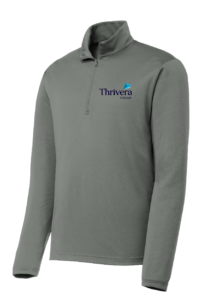 Thrivera Store - Men's 1/4 Zip - Dark Logo - ST357
