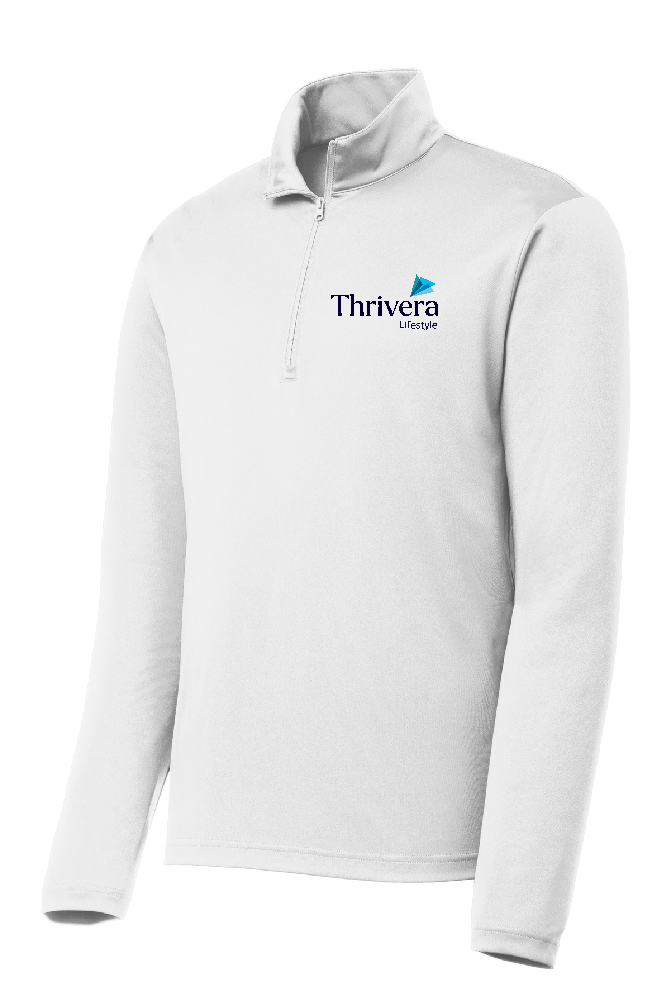 Thrivera Store - Men's 1/4 Zip - Dark Logo - ST357