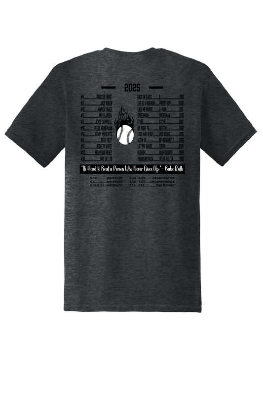 Players Backside T Add-on - Heat Baseball