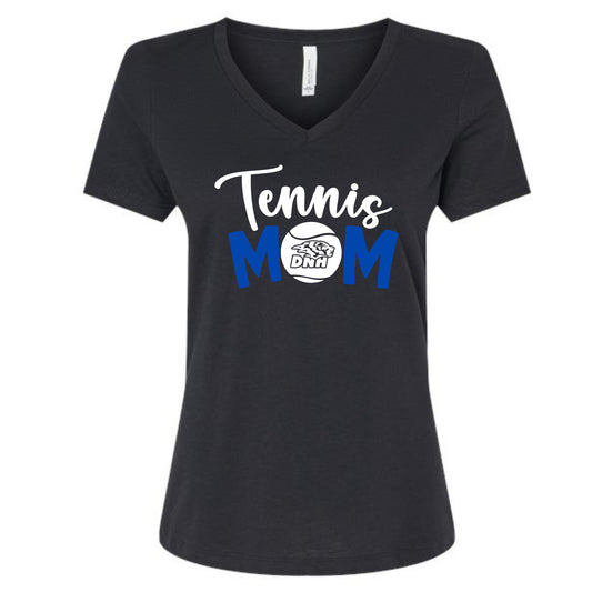DNH Tennis Mom VNeck T-Shirt